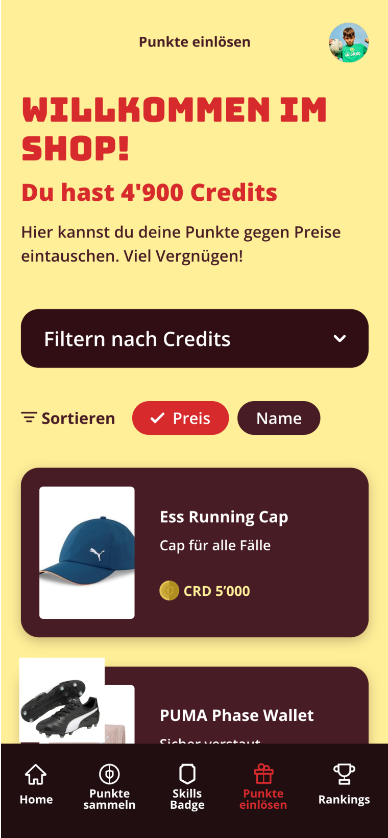 UBS Football Skills Shop